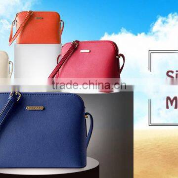 2015 new arrival shell shape promotional pvc shoulder bag