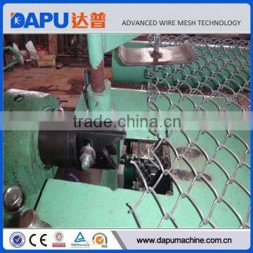 Aluminum fence plastic chain link fence machine