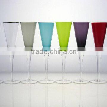 color champagne glass