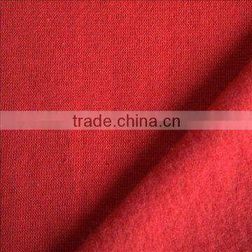 CVC fish scale fleece knitting textile fabric