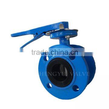 Hot Sale Cast Iron PN10/PN16 Double Flange Industrial Valve photo-2