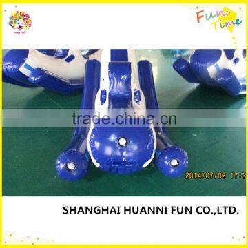 inflatable water seesaw , inflatable floating island,Inflatable Pool Toy
