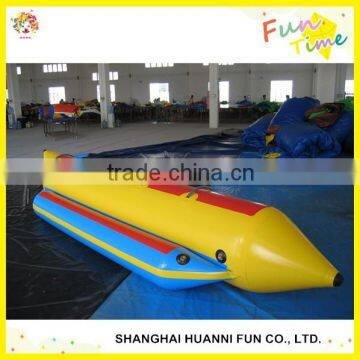 Newest inflatable human inflatable water games flyfish banana boat price