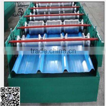 aluminium trapezoid roofing steel roof / wall cold roll forming machine