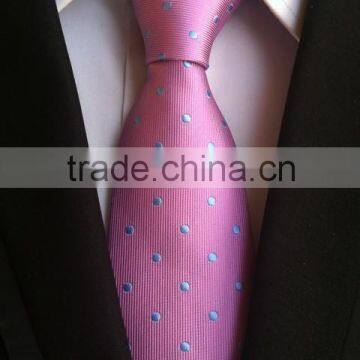 Hot Sale Little Dots Polyster Fabric Neckties photo-4