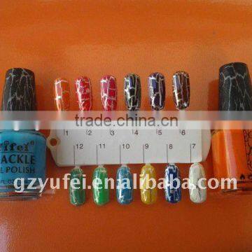 Excellent and high quality wholesale Crackle nail polish/factory supplies