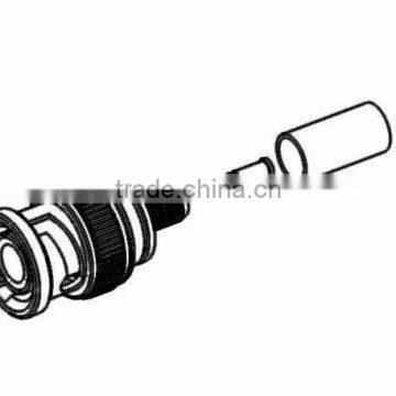 EB-3902 bnc male straight crimp and mold for cable