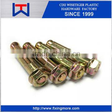 Zinc Plated Sleeve Anchors With Hex Nut