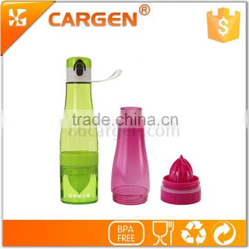 BPA free plastic fruit infuser water bottle for kids