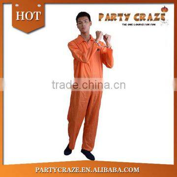 Mens orange prison jumpsuit costume