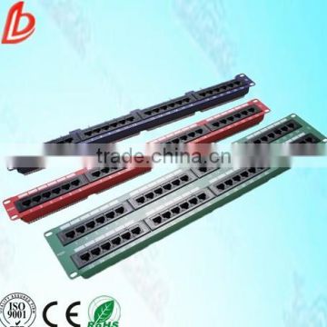 Free sample 48 por 24 port patch panel