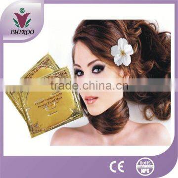 Hot Selling Effectively Anti Aging and Nano Moisturing 99% Pure 24 Gold Foil Facial Mask For Spa