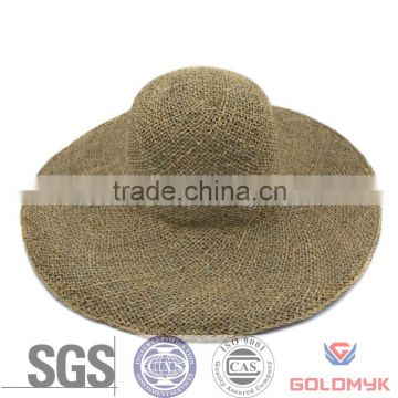 Seagrass Round Top Straw Hat