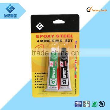 Double component adhesive fast curing sealant epoxy resin AB glue