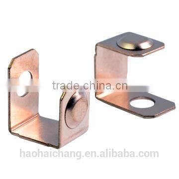 OEM Manufacture Precision Customized metal copper 90 degree socket terminal