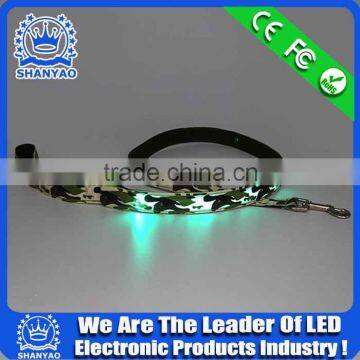 2015 Hot Selling LED Glowing Pet Training Leash