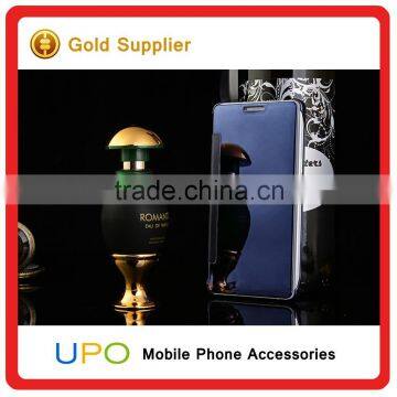 [UPO] 2016 New Luxury Smart Flip Slim View Electroplating Mirror Hard Clear Transparent Case For Samsung Galaxy A5 photo-3