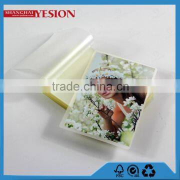 Yesion Professional Hot 125mic 150mic Lamination Film Pouch, A4 Glossy Transparent Laminating Film