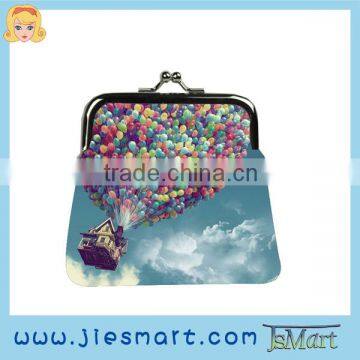 Metal coin purse sublimation printing small giftware