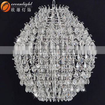Glass Crystal Chandelier,gold Crystal Chandelier Om81090-D66 H89 L8 photo-6