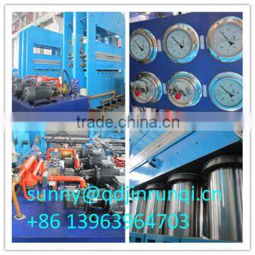 Rubber Product Making Machinery / Car Floor Mat Hydraulic Vulcanizing Press / Rubber Plate Vulcanizer
