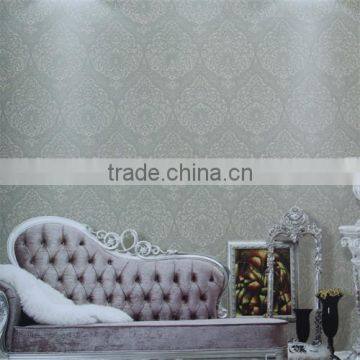 from the chinese wholesale wallpaper wall covering pvc for hotels