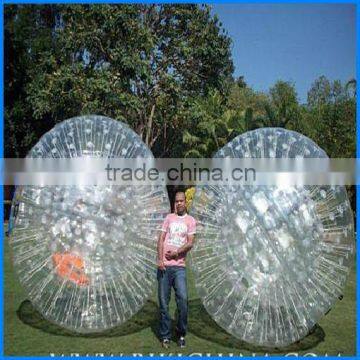 Hot sale inflatable shinning zorb ball for adults,bumper ball for sale