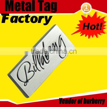 New products garment thin metal plate