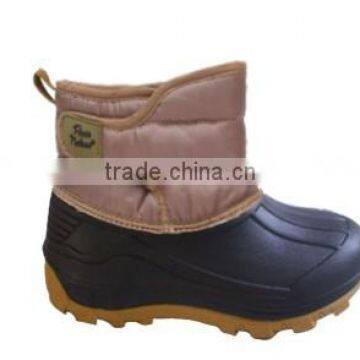 durable fashion winter warm eva girls boot with TPR outsole