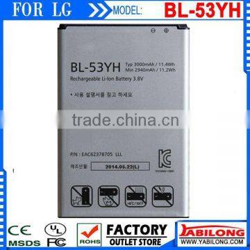 BL-53YH BATTERY FOR LG G3 D855 F400S/K/L D830 D850 VS985 D850 for LG MOBILE PHONE BATTERY