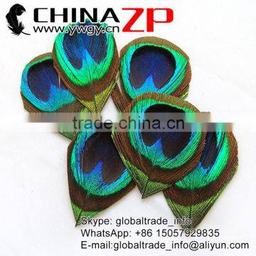 Wholesale Handmade Trimmed Big Natural Peacock Eye Feathers