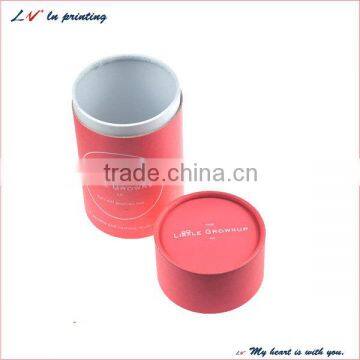 hot sale cardboard cylinder box with lid made in shanghai