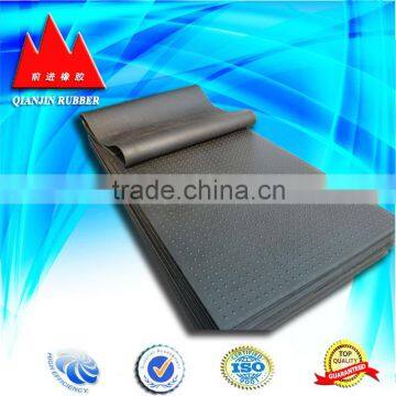 stable rubber mat