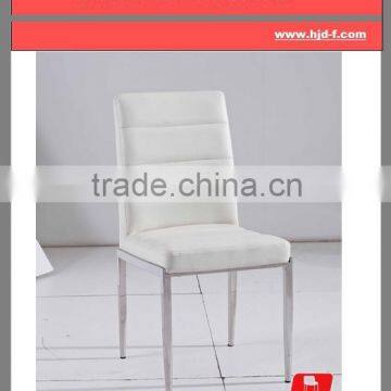 White stainless steel Dining chair sets