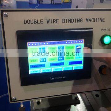 Double Coil A4 Binding Machine With Double Loop Wire photo-2
