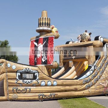 inflatable dry slide 4 fun, full printing big inflatable slides