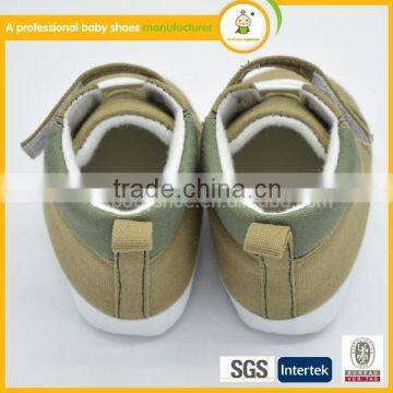 High Quality Wholesale Baby Kids Children Casual Sport Safety Shoes Hot Sale Baby High Ankle Canvas Shoes