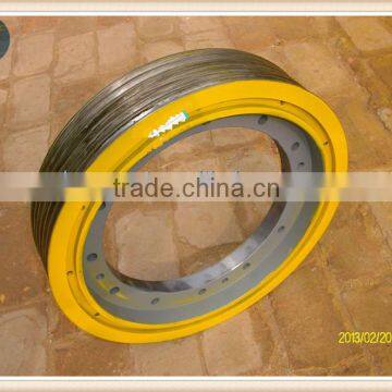 traction sheave 400*6*8 for traction machine