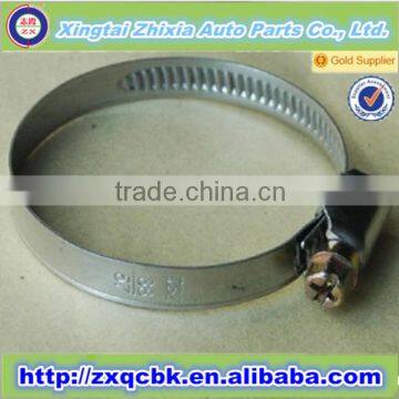 ZX brand 8mm bandwidth perforated type German hose clamp