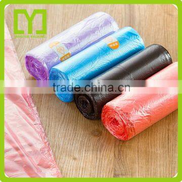 2016 Environmental top garbage bag brands customized plastic pe garbage bag