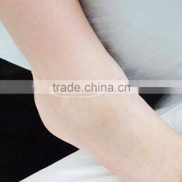stainless steel rhinestone new design anklet ankle bracelet