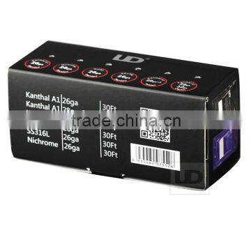 2016 UD Wire Box the Best Electronic Cigarette Accessory Wire Box for Builder Choice With 6 Spool in One Box photo-3
