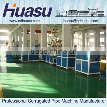 high density PE Carbon Spiral Pipe Extrusion Line