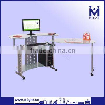 Practical Modern White Computer Stand MGD-1097M
