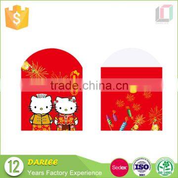 2016 New Style Elegant Hot Foil Stamping Custom Chinese New Year Red Packet photo-3