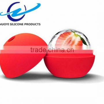 Large Size Food Grade 7cm Big Silicon Ice Ball Mould