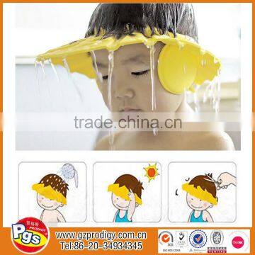 Safe Shampoo Shower Bathing Protect Soft Cap Hat for Baby Children Kids