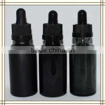 vaporizer glass bottles 30ml dropper bottle glass black