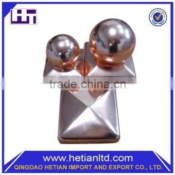 China Hot Dipped Customized China Supplier Aluminum Fence Post Cap