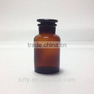 wide mouth quartz glass reagent bottle for laboratory